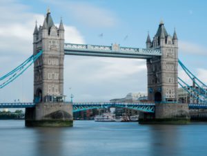 The Tower Bridge on London, United-Kingdom